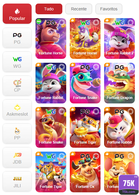 Experiência de Jogos 75k.com